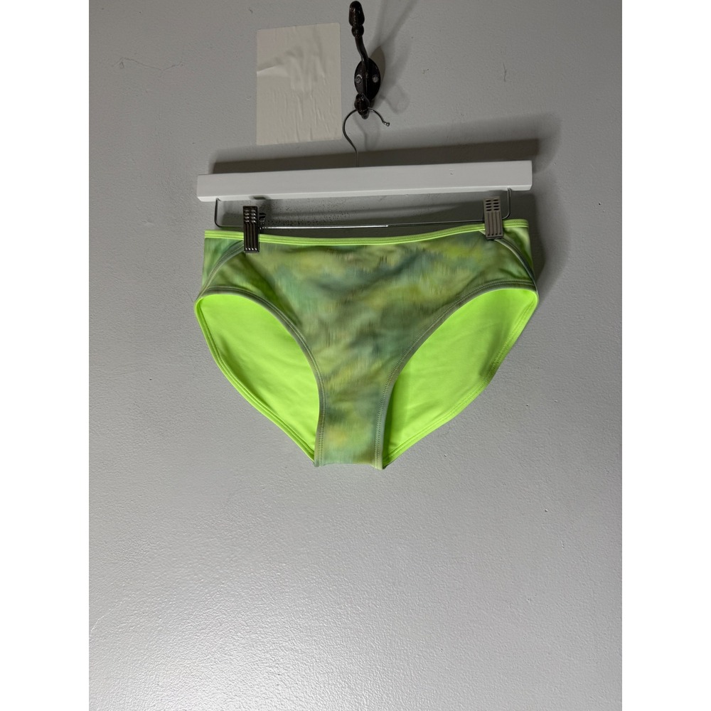 Athleta Girl Reversible Bikini Swim Bottom Green Tie-Dye (‎ XXL/16 ) NWOT